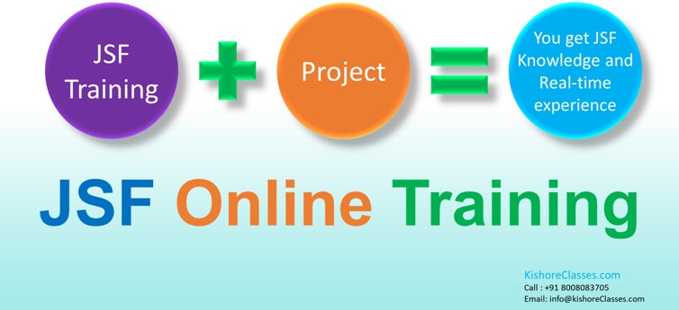 JSF training plus project equals real-time experience